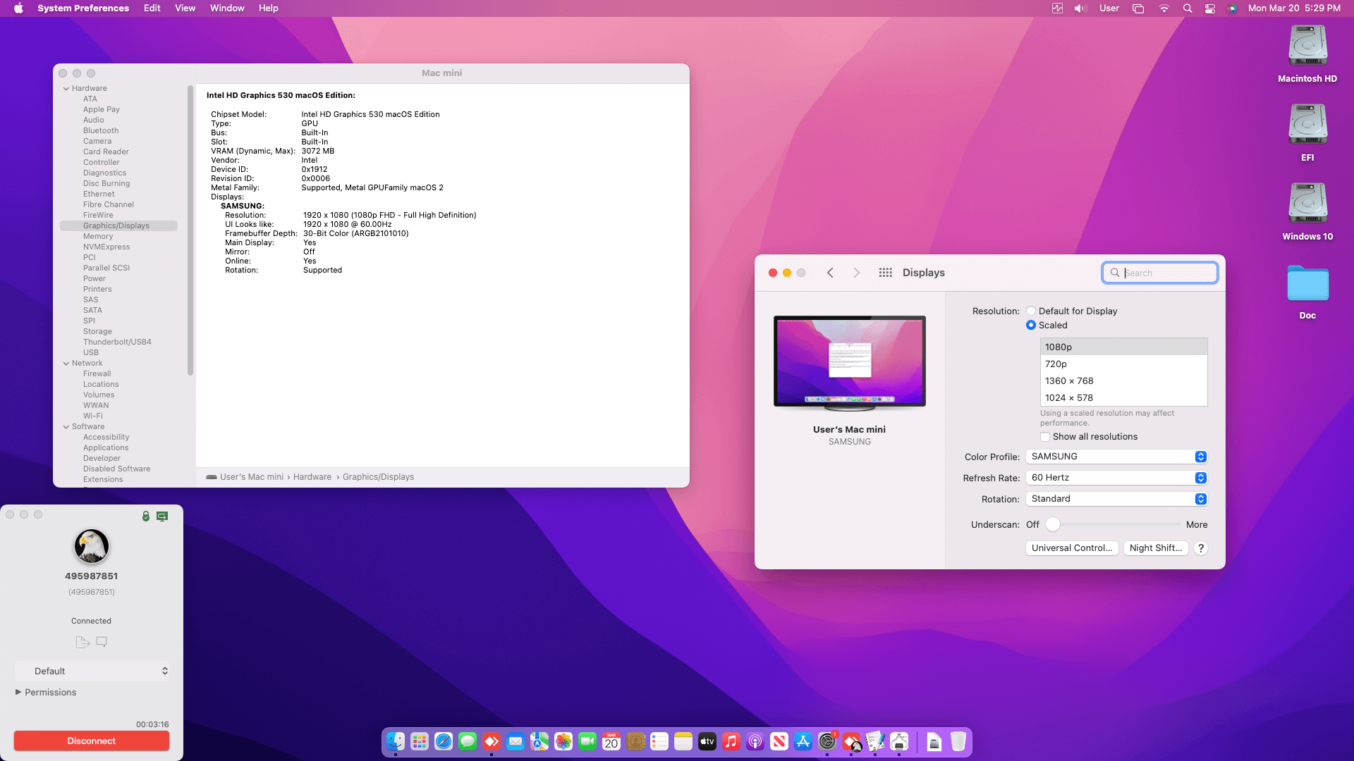 Lenovo ThinkCentre M700 Tiny [SkyLake   Intel HD 530]   OpenCore 4